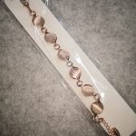 Viennois hollow and opal circle stone bracelet