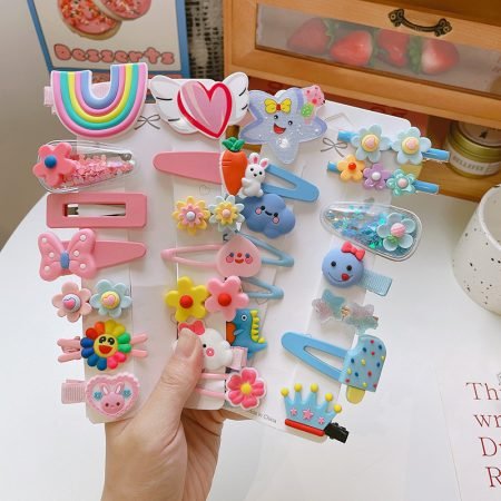 Cute Candy Hair Clip 14 Pcs Set for children