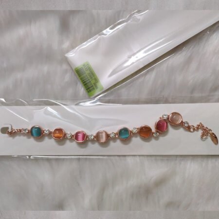 Viennois multi color catseye bracelet