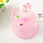Children's fancy sun cap with bow