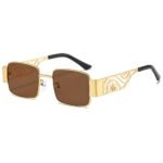 Wide design frame square sunglass