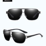 New shape polarized sunglass