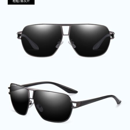 New shape polarized sunglass