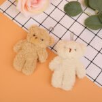 Plush bear doll bag ornament
