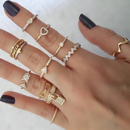 Premier ring set of 13pcs with lock