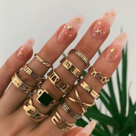 Multi pcs premium ring set