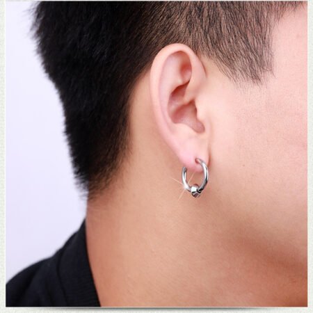 Double UFO hip hop earring