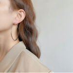 Simple ring earring