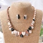 Viennois creative necklace and earring set