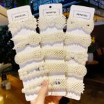Pearl hair clip 6 pcs set