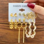 Various 5 pairs set of earrings