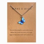 Creative butterfly clavicle neckace