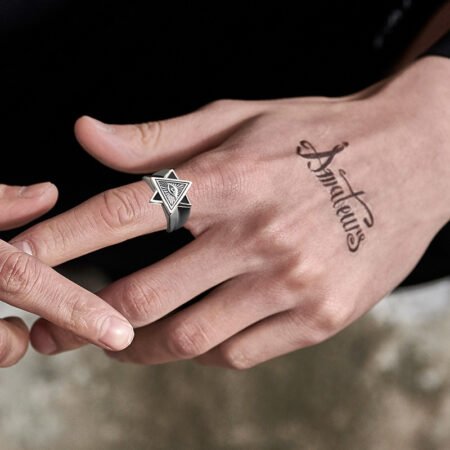 Men various crafted resizable ring