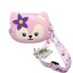 Cute fox cartoon silicon cross bag for children