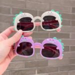 Funny dinosaur cartoon anti uv sunglass