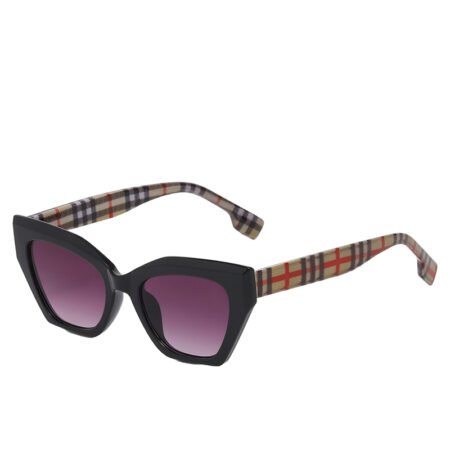 Fashionable plaid uv women sunglass