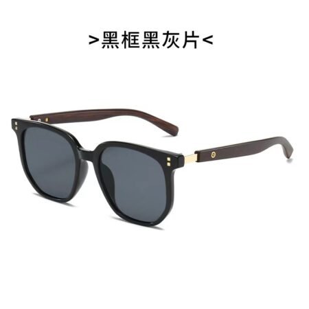 Polygonal trendy unisex uv sunglasses