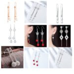 Various gold plated copper earrings random 1 pairs