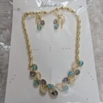 Viennois multicolor leafy design gorgeious set