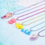 Cute cartoon pendant necklace for toddlers