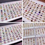 Light luxury micro inlaid zircon high end ring
