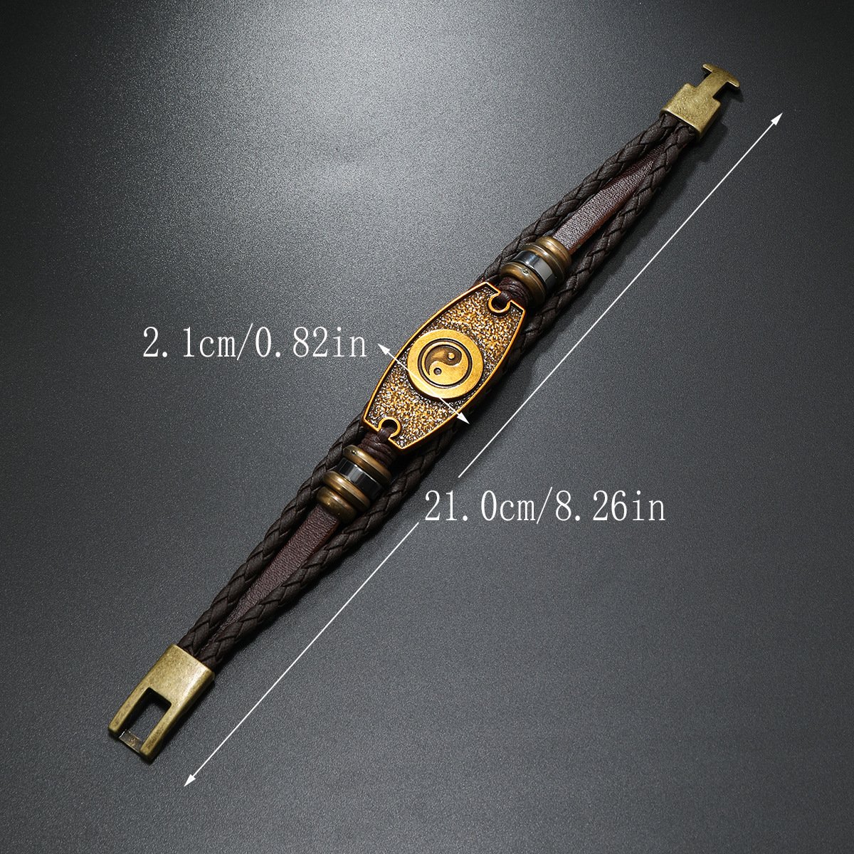 Men's symbolic bracelet
