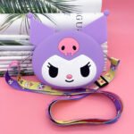 Silicon kuromi bag with nice belt