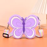 Butterfly shaped silicon bag with pop it play