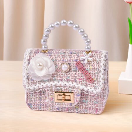 Fashionable small princess bag of fabric