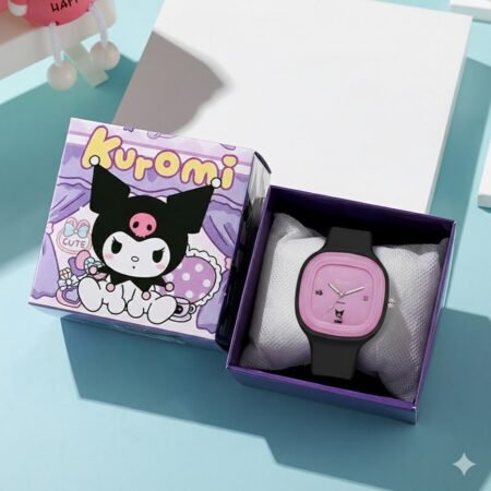 Large square dial sanrio watches