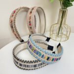 Wooven braided thick headband