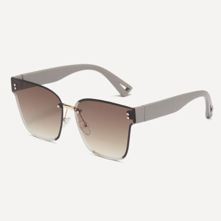 Frameless stylish leg sunglasses for women