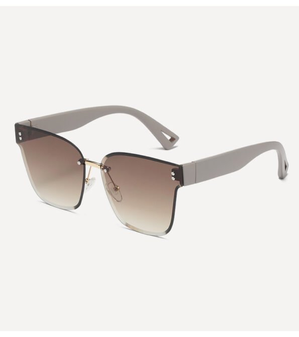 Frameless stylish leg sunglasses for women