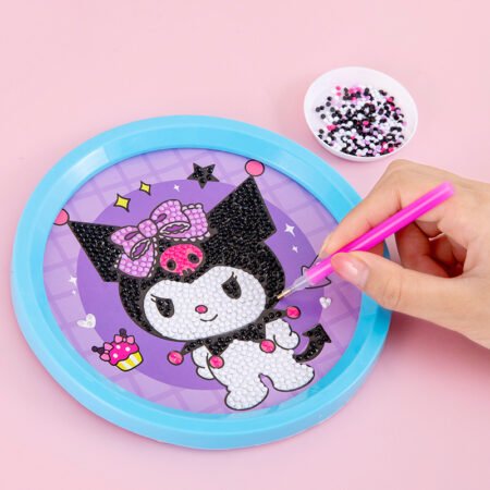 Creative cartoon round photoframe DIY