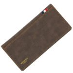 Men's frosted fashionable long wallet
