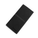 Men's long wallet with stich design