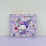 Cartoon printed kids square wallet