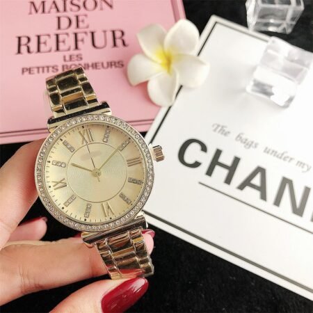 Fossil luxury rhinestone dial watch