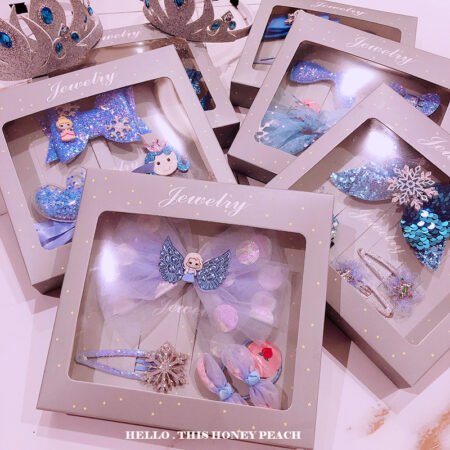 Cute Hair Accessories 6 Pcs Gift Box