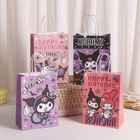 Sanrio cartoon printed bag fro gift wrap