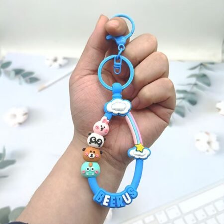 Stacking beerus cartoon keychain for bags