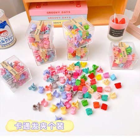 Cute Candy Hair Clip 36 pcs in cute box