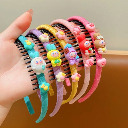 Slim cute rabbit headband for children