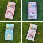 Sanrio wooden color pencil 12 pcs box