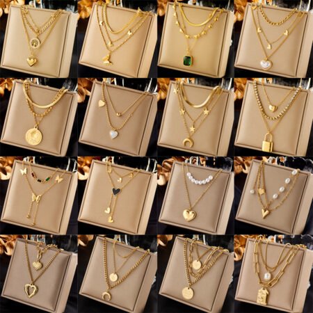Titanium Multilayer Necklace
