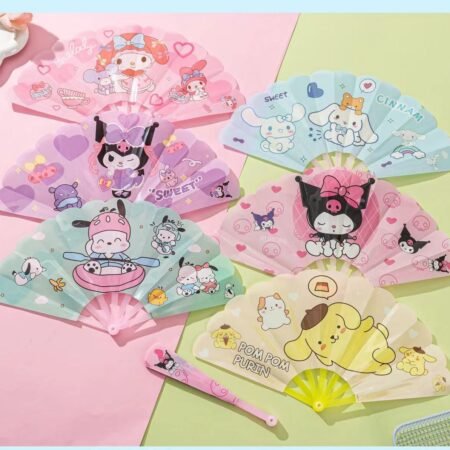 folding hand fan for childrens