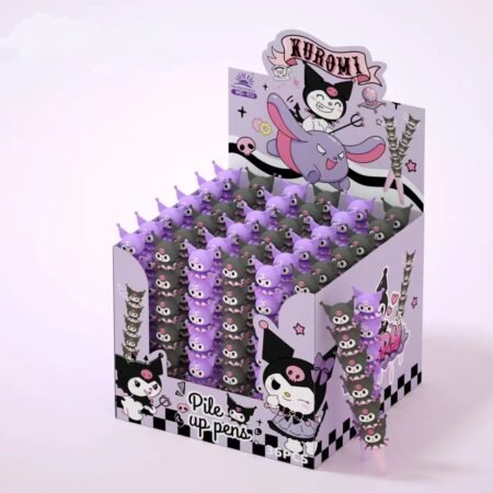 Cartoon pileup gyro gel pen