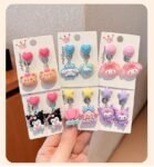 Sanrio cartoon non-piercing earring for kids