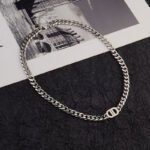Premium Stainless Steel 8 mm double D flat Cuban style chain permanent color